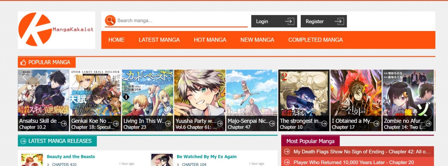 Official Mangakakalot Website to Read Manga Online APAVN News